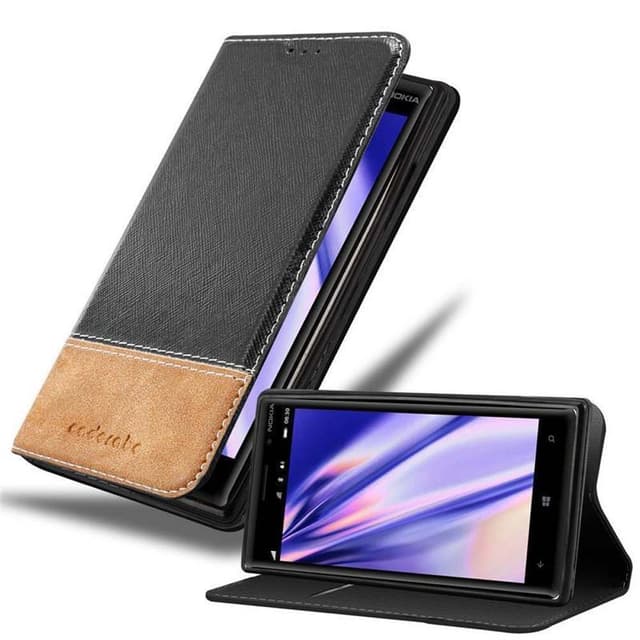 Nokia Lumia 830 Skal Fodral Case (Svart)