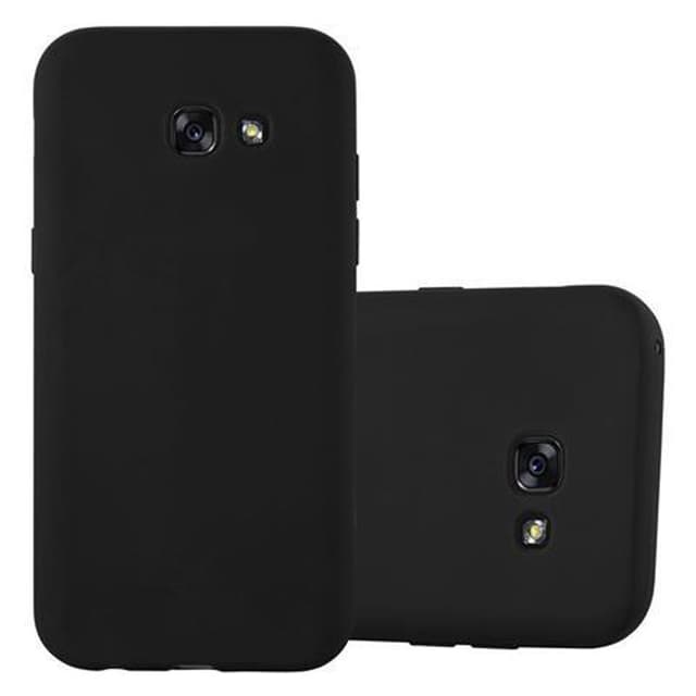 Deksel Samsung Galaxy A3 2017 Silikon cover (svart)