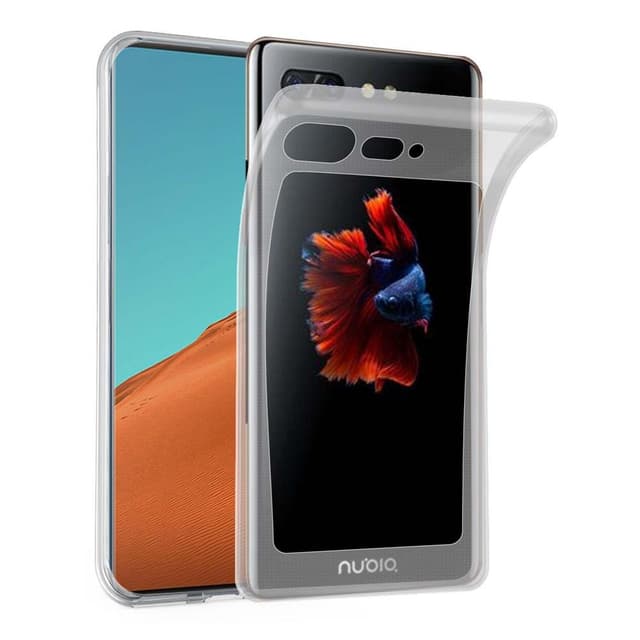 ZTE Nubia X Skal Fodral Case (Transparent)