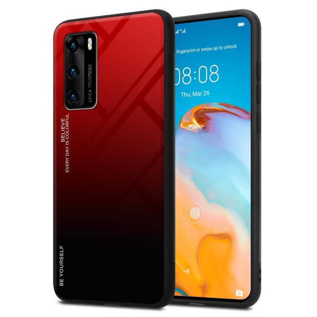 Suojakuori Huawei P40 Kotelo (Musta)