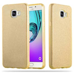 Samsung Galaxy A3 2017 Skal Fodral Case (Guld)