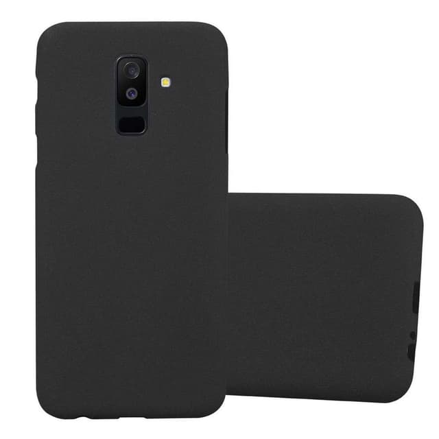 Skal Samsung Galaxy A6 PLUS 2018 Fodral Case (Svart)