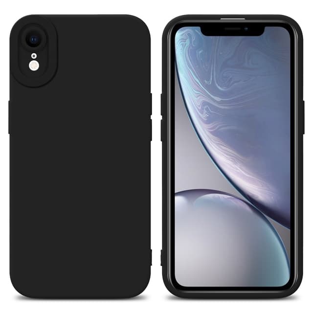 iPhone XR Suojakuori Kotelo (Musta)