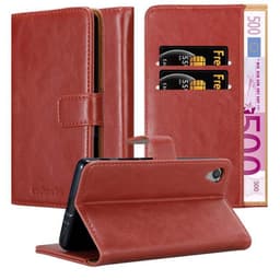Sony Xperia X lommebokdeksel etui (rød)