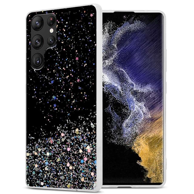 Samsung Galaxy S22 ULTRA Suojakuori Kotelo (Musta)
