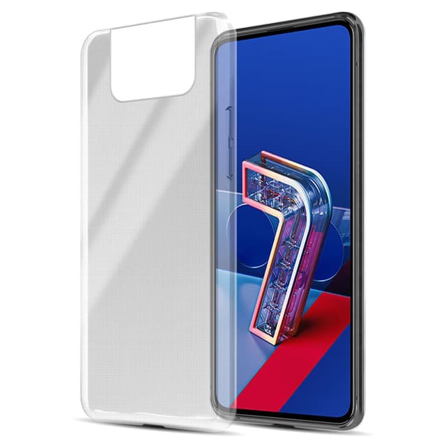 Asus ZenFone 7 Suojakuori Kotelo (Läpinäkyvä)