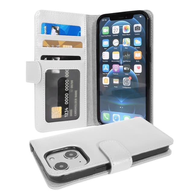 iPhone 13 MINI Pungetui Cover (Hvid)