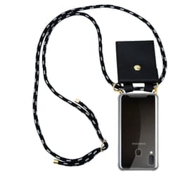 Samsung Galaxy A10e / A20e Etui Cover Kæde (Sort)