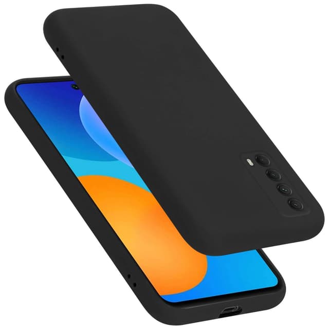 Huawei P SMART 2021 Suojakuori Kotelo Case (Musta)