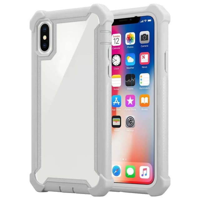 iPhone XS MAX Suojakuori Kotelo (harmaa)