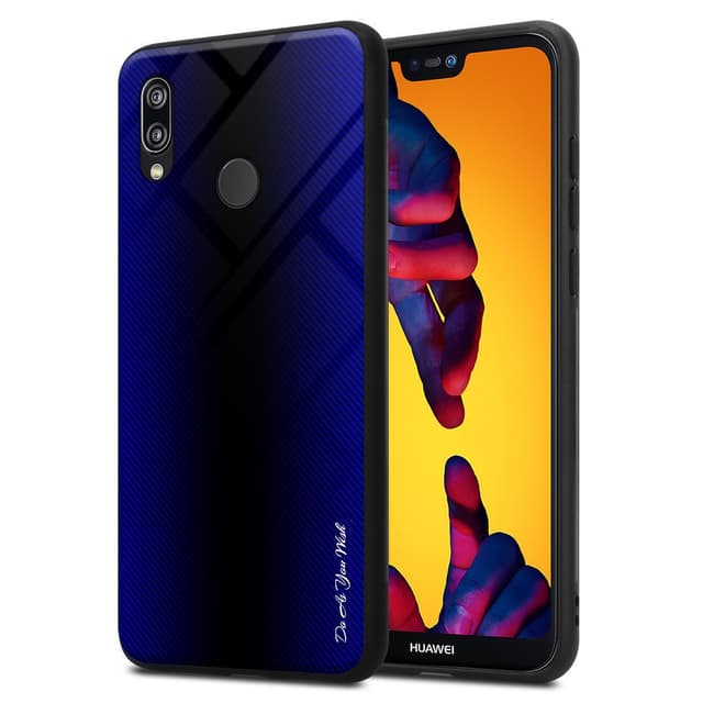 Huawei P20 LITE 2018 / NOVA 3E Skal Fodral Case (Lila)