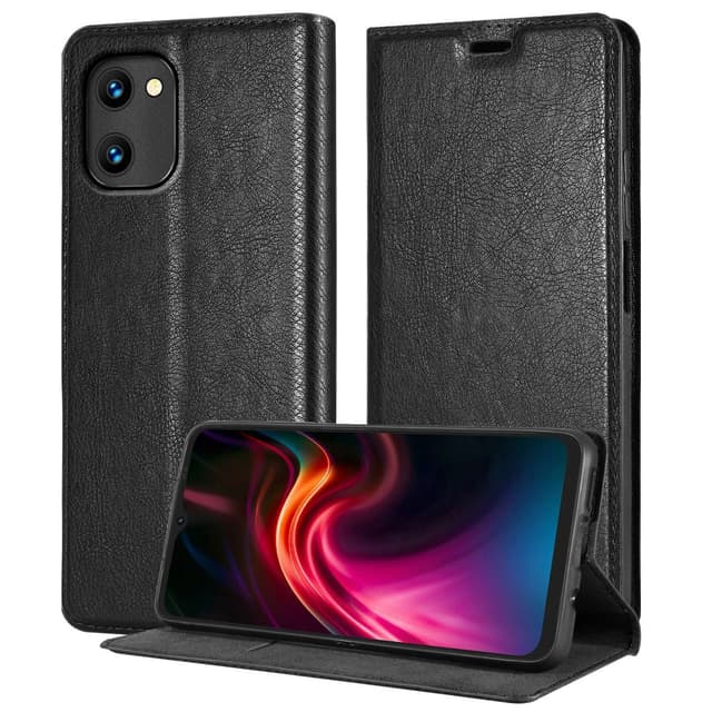 Umidigi G1 / G1 MAX Suojakuori Lompakkokotelo (Musta)