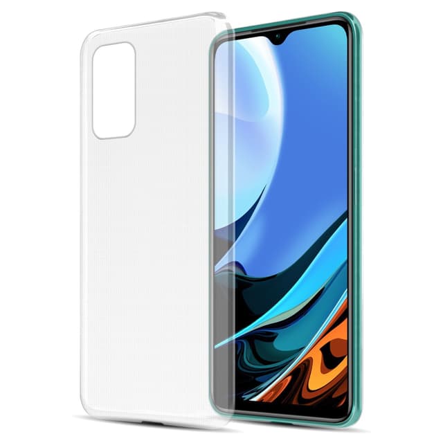 Xiaomi RedMi 9T / POCO M3 Cover TPU Etui (Gennemsigtig)