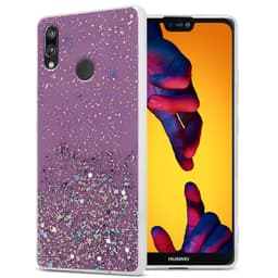 Huawei P20 LITE 2018 / NOVA 3E Silikondeksel Glitter