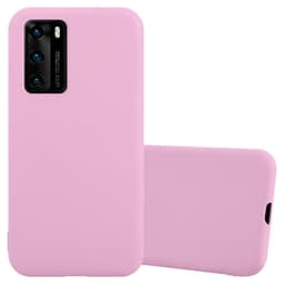 Cover Huawei P40 Etui Case (Lyserød)