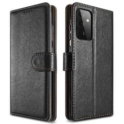 Skal Samsung Galaxy A72 4G / 5G Plånboksfodral (SVART)