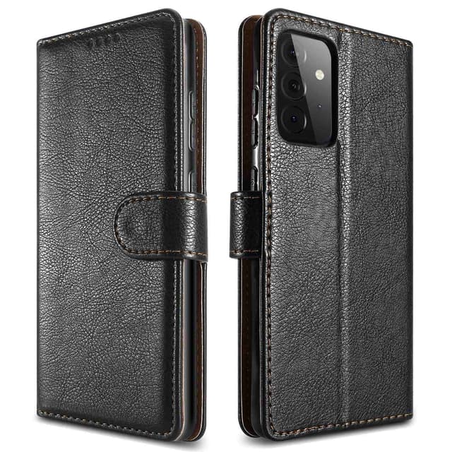 Skal Samsung Galaxy A72 4G / 5G Plånboksfodral (SVART)