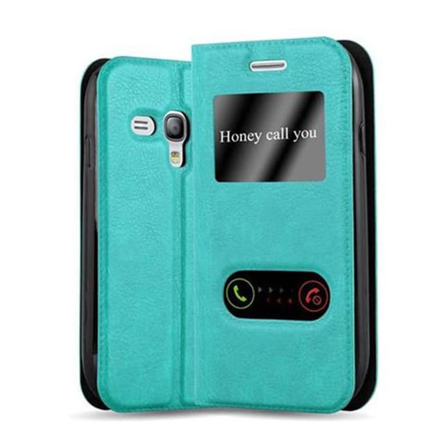 Samsung Galaxy S3 MINI Plånboksfodral Skal (Turkos)