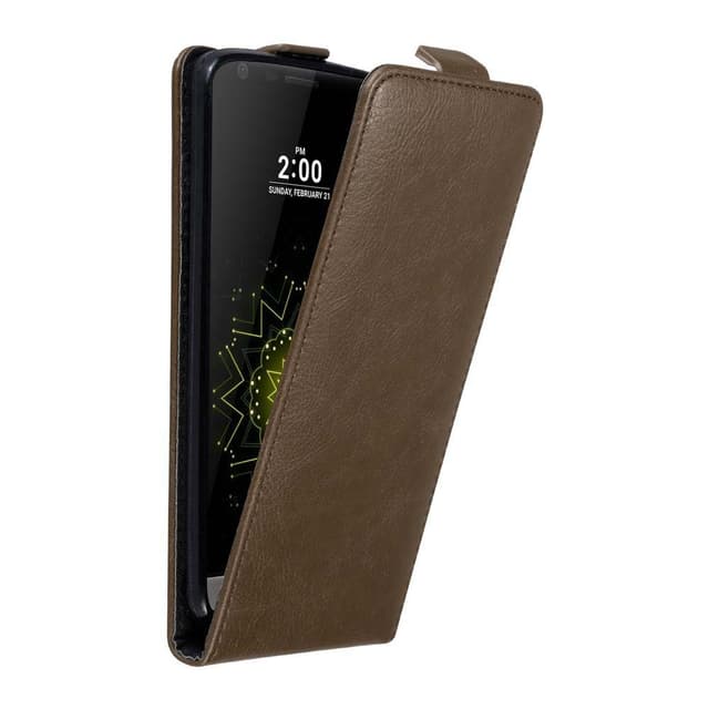 LG G5 Suojakuori Lompakkokotelo (Ruskea)