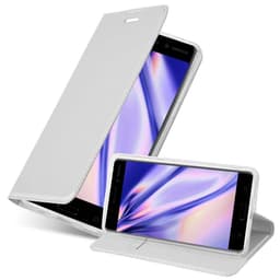 Nokia 6 2017 lommebokdeksel etui (sølv)
