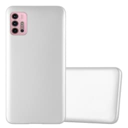 Skal Motorola MOTO G10 / G30 Fodral Case (Silver)