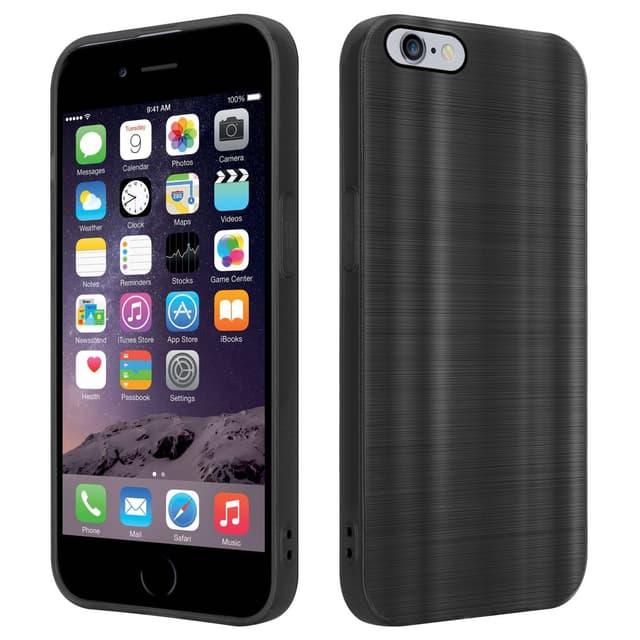 iPhone 6 PLUS / 6S PLUS Skal Fodral Case (Svwart)