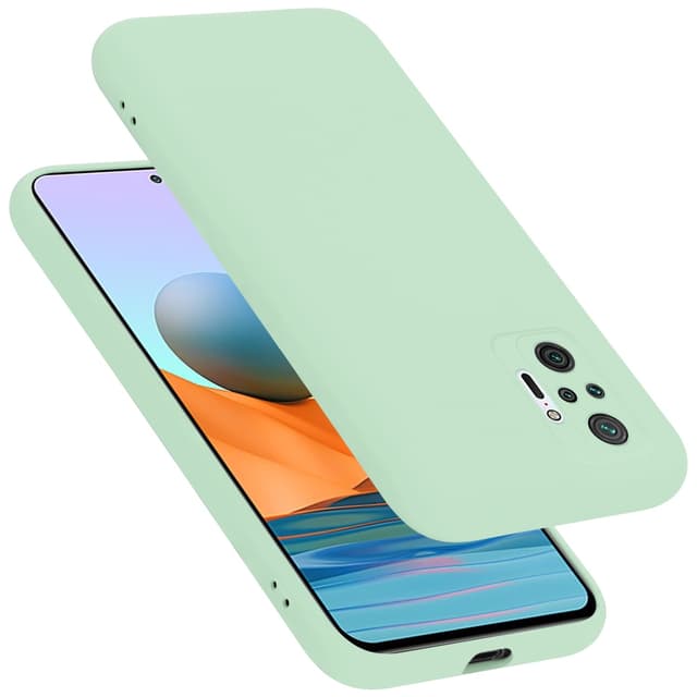 Xiaomi RedMi NOTE 10 PRO Skal Fodral Case (Grön)