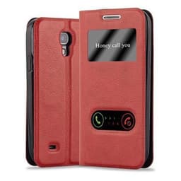 Samsung Galaxy S4 MINI Plånboksfodral Skal (Röd)