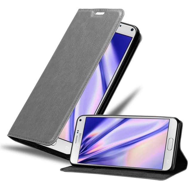 Samsung Galaxy NOTE 4 Cover Etui Case (Grå)