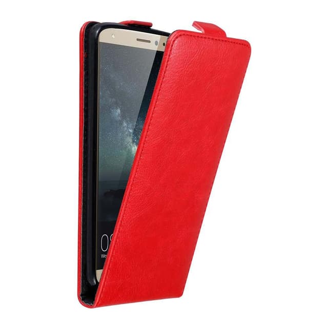 Huawei MATE S Pungetui Flip Cover (Rød)