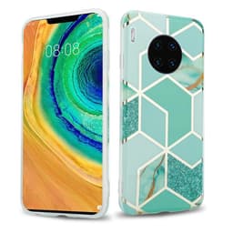 Huawei MATE 30 PRO lommebokdeksel etui (grønn)
