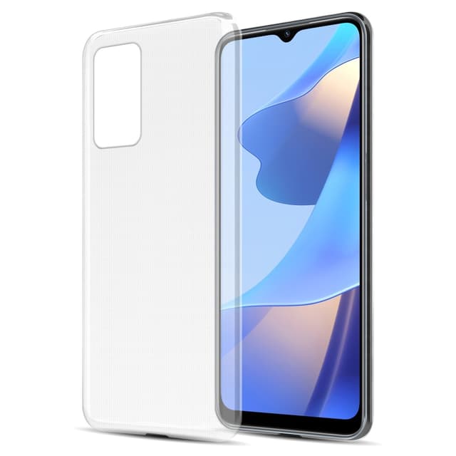 Oppo A16s / A54s Skal Fodral Case (Transparent)