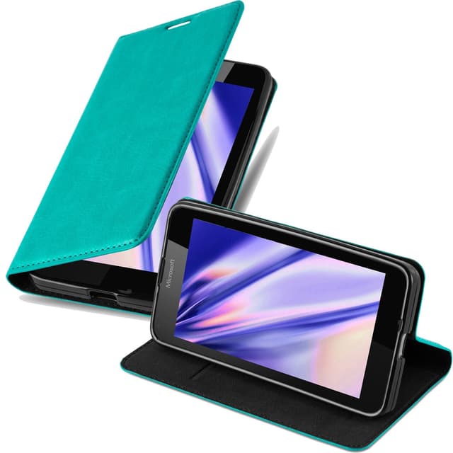 Nokia Lumia 640 lommebokdeksel case (turkis)