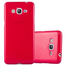 Samsung Galaxy GRAND PRIME Skal Fodral Case (Röd)