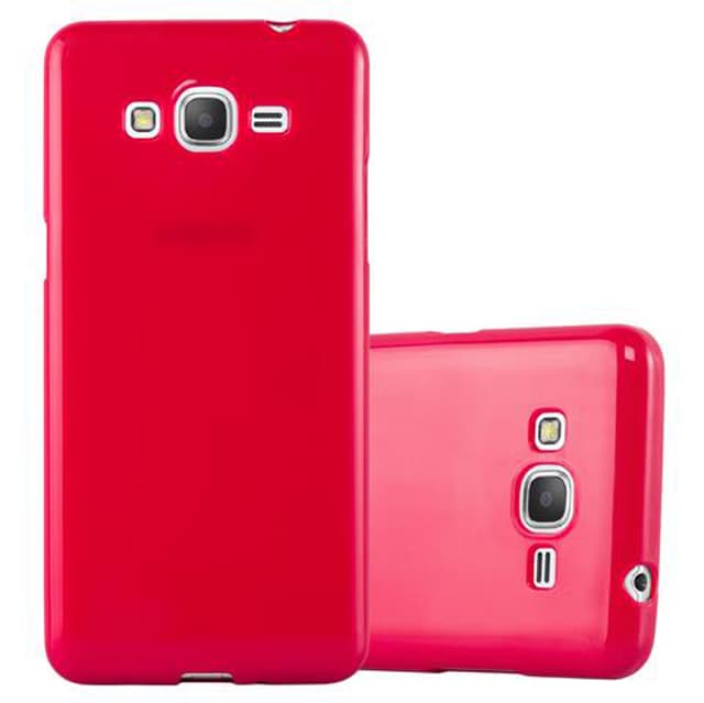 Samsung Galaxy GRAND PRIME Skal Fodral Case (Röd)