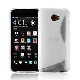 HTC BUTTERFLY S Etui Case Cover (Gennemsigtig)