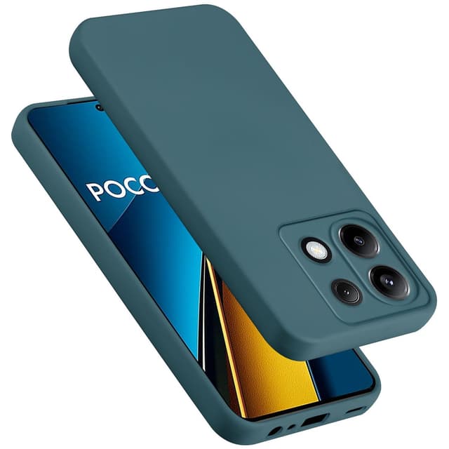 Xiaomi Poco X6 Skal Fodral Case (Grön)