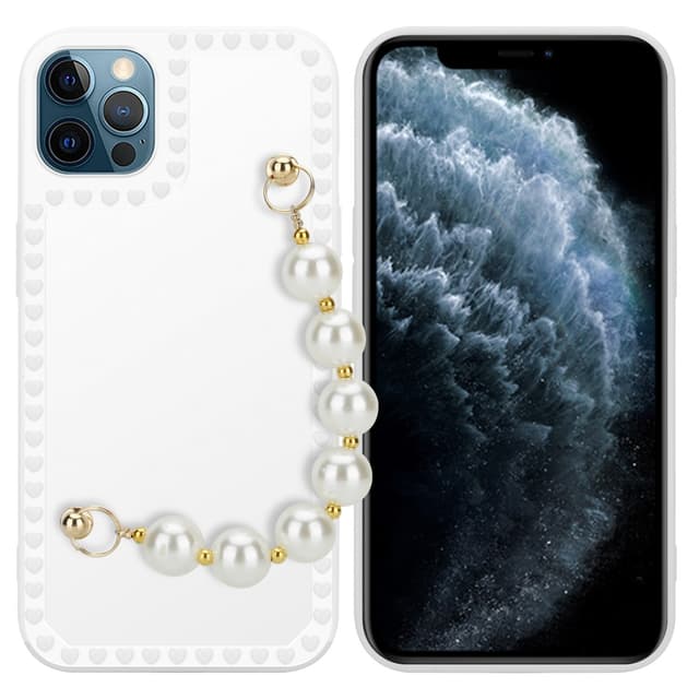 iPhone 12 PRO MAX Suojakuori Kotelo (Valkoinen)