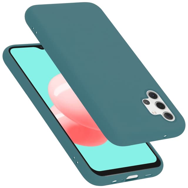 Samsung Galaxy A32 5G Skal Fodral Case (Grön)