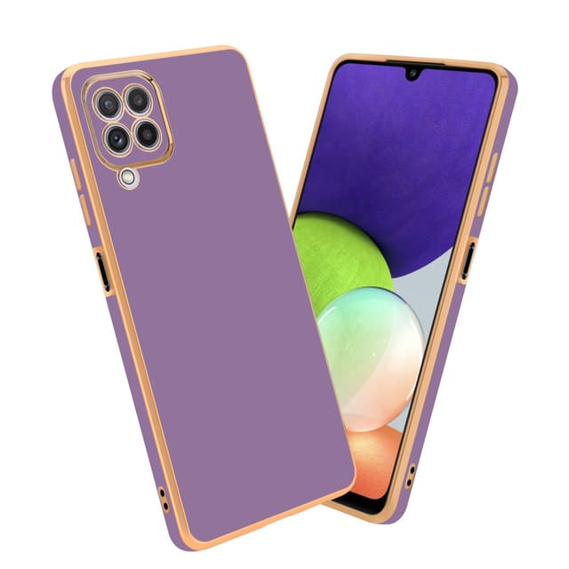 Samsung Galaxy M22 / M32 4G Suojakuori Cover (Violetti)