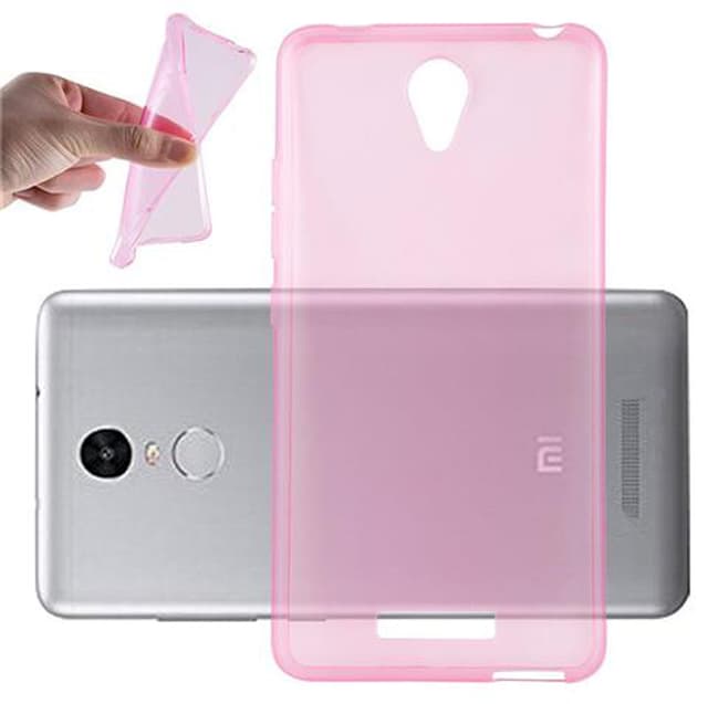 Xiaomi RedMi 3 Cover TPU Etui (Lyserød)