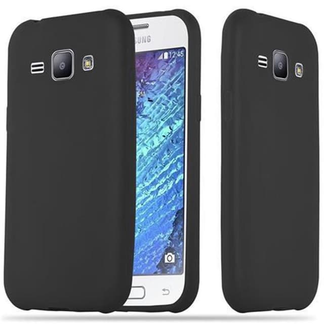 Suojakuori Samsung Galaxy J1 2015 Kotelo (Musta)