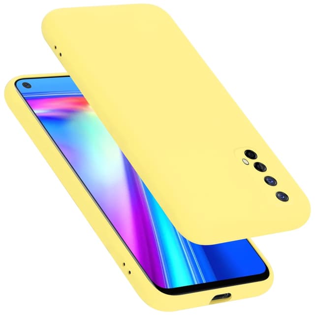 Realme 7 5G Skal Fodral Case (Gul)