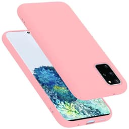 Samsung Galaxy S20 PLUS silikondeksel case (rosa)