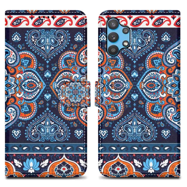 Samsung Galaxy A32 5G Plånboksfodral Skal (Blå)