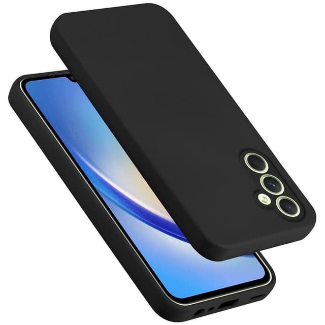 Samsung Galaxy A34 5G Suojakuori Kotelo (Musta)