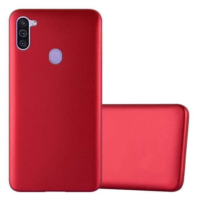 Skal Samsung Galaxy A11 / M11 Fodral Case (Röd)
