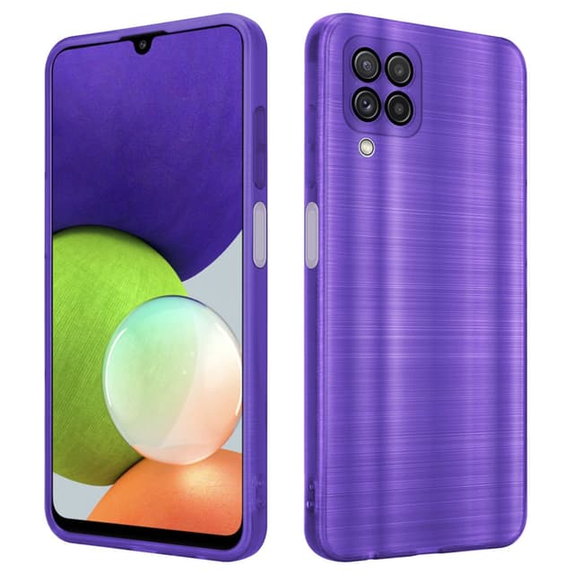Cover Samsung Galaxy A22 4G Etui Case (Lilla)