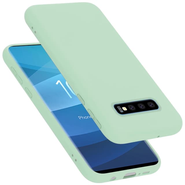 Samsung Galaxy S10 PLUS Skal Fodral Case (Grön)