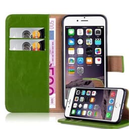 iPhone 6 / 6S lommebokdeksel etui (grønn)